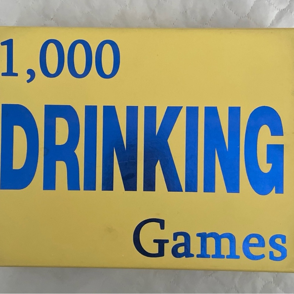 1000 Drinking Game- Box Game -2004- Kheper Games - Open Box Never Played